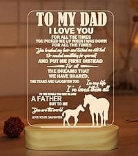 to My Bestie Gifts,3D Illusion Lamp I Love You Friends Night Light for Best Friend Sister Boys & Girls Women BFF Birthday Holiday, Soft Warm White Colors LED Wooden Table Lamp