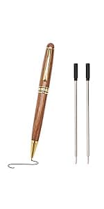 Luxury Wooden Pen Set Thank You Gifts for Women Men Friends Cool Teacher Boss Appreciation Gift for Female Coworkers Nice Engraved Pens Gifts Office Business Pens Work Employee Gratitude Gift