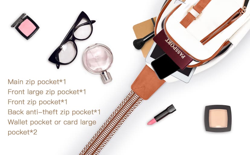 Crossbody Bags for Women Mothers Day Gifts for Mom Her Wife Birthday Gifts Small Sling Bag Leather Fanny Packs for Travel