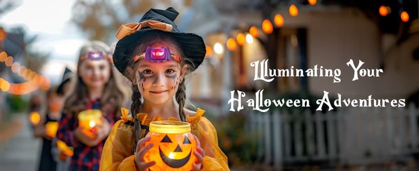 EverBrite Halloween Bat Headlamps Halloween Gifts,3 Modes Head Lamps with Warm/Red/Strobe Lights, Headlights for Halloween Party and Decorations 2 Pack