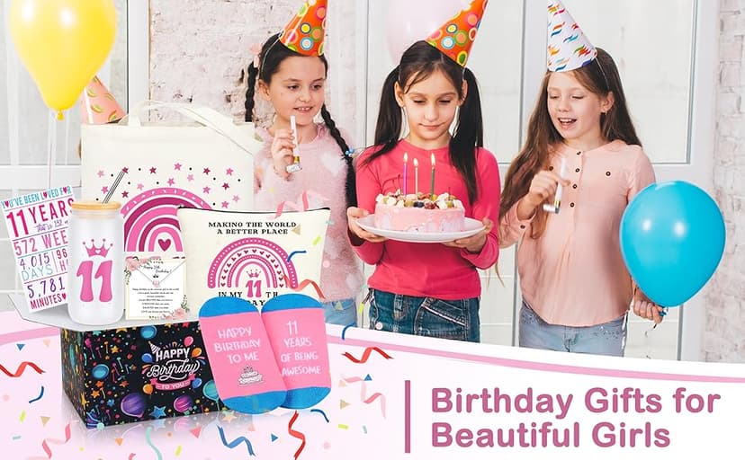 11 Year Old Beautiful Teen Girl Birthday Gifts, Gifts for 11 Year Old Beautiful Teen Girl, Best Popular Present, 11th Birthday Decorations