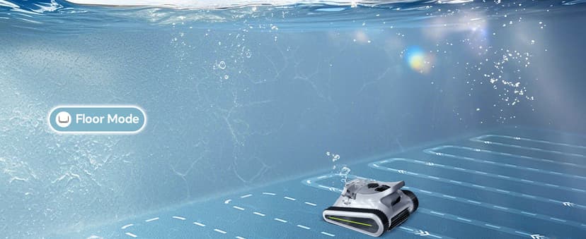 Cordless Robotic Pool Cleaner -Pool Vacuum 180W Brushless Motor, 45,000Pa Suction, Wall Climbing, Sonar Navigation, 3 Modes Automatic Pool Robot for Inground & Above-Ground Pools Up to 2150 Sq. Ft.