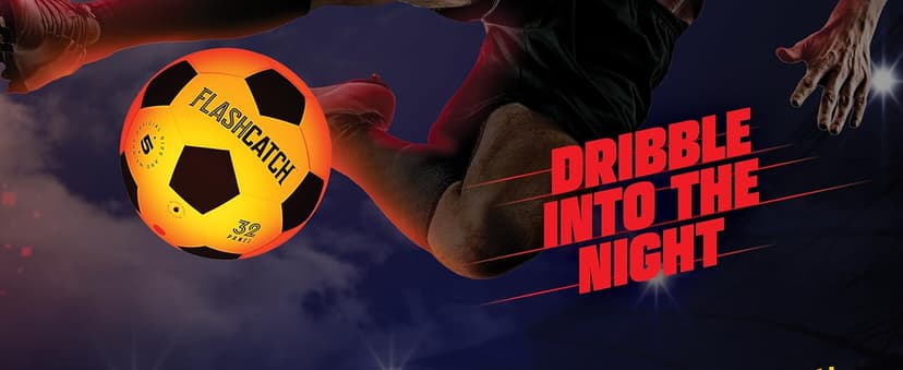 Light Up Soccer Ball - Glow in The Dark - NO 5 - Sports Gear Gifts for Boys & Girls 8-15+ Year Old - Kids, Teens Gift Birthday Ideas - Cool Boy Toys Ages 8 to 15 Glowing Night Activity