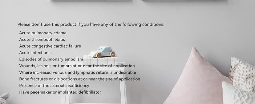 FIT KING Leg Massager for Circulation and Pain Relief, Air Compression Leg and Foot Massager to Relieve Pain Swelling Edema with 2 Size Extensions- Great Gift for Wife Mom and Friend