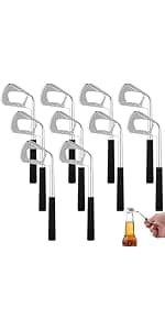 Card Bottle Opener, Yoption 10 Pcs Stainless Steel Credit Card Size Beer Bottle Can Cap Opener for Wallet Pocket Wedding Party Groomsmen Birthday Gifts