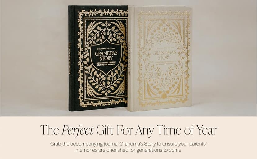 Grandpa's Story: A Memory and Keepsake Journal for My Family (Heirloom Story Books and Guided Journals)