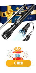 Stocking Stuffers for Men, Gifts for Him, Multitool Pen Christmas Birthday Present, Ideas for Guys Husband Who Have Everything, Tools Cool Gadgets Birthday, White Elephant for Adults Women Dad Grandpa