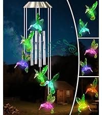 Nacome Solar Garden Outdoor Statues Turtle with Succulent and 7 LED Lights - Lawn Decor Tortoise Statue for Patio, Balcony, Yard Ornament - Unique Housewarming Gifts