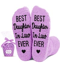 HAPPYPOP Gifts for Her Women - Mothers Day Gifts Socks for Aunt Grandma, Wife Mother Socks