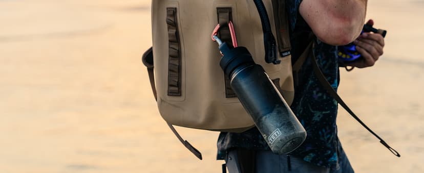 YETI Rambler 16 oz Travel Bottle, Stainless Steel, Vacuum Insulated with Leakproof Commuter Cap, Black