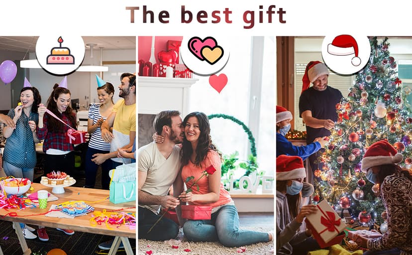 Scented Candles Gifts Set 16 Pack Soy Wax Travel Tin Jar Candles for Home 2.5 OZ for Mom for Christmas, Birthday, Thanksgiving, Mother's Day