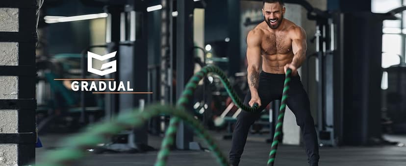 G Gradual Men's Sweatpants with Zipper Pockets Athletic Pants Traning Track Pants Joggers for Men Soccer, Running, Workout