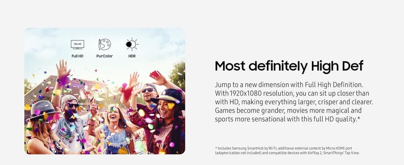 Samsung 30” - 100” The Freestyle 2nd Gen with Gaming Hub Smart Portable Projector, FHD, HDR, Big Screen Home Theater Experience, 360 Sound, SP-LFF3CLAXXZA, 2023 Model