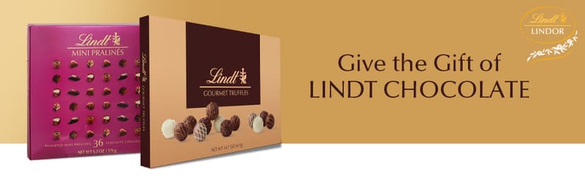 Lindt Mini Pralines, Assorted Chocolate Pralines with Premium Filling, Perfect for Mother’s Day Gifting, 6.2 oz Box