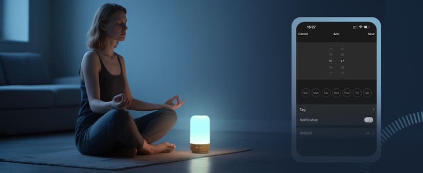 Long Distance Touch Lamp WiFi and Bluetooth Setup Relationship Best Friend Light Up Lamp Couple Gifts App Control (Set of 2)