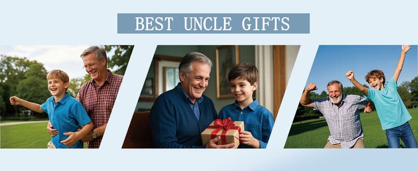 Uncle Appreciation Gifts Merch - 4Set Acrylic Plaque, Keychain, Bracelet, and Wallet - Fathers Day Birthday Gift For Uncles From Niece Nephew