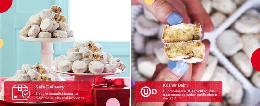 David's Cookies Butter Pecan Meltaways 907g