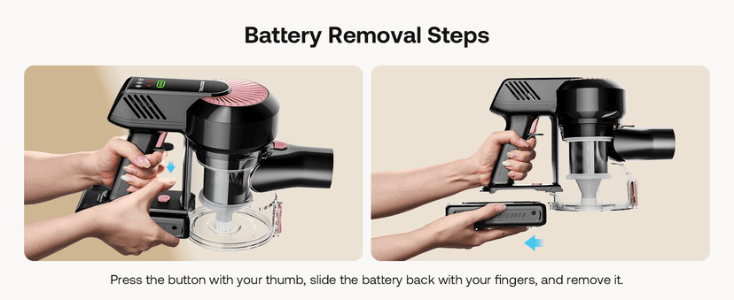 Cordless Vacuum Cleaner, Self-Standing 40Kpa 45Mins Vacuum Cleaners for Home, 8-in-1 Lightweight Stick Vacuum with Anti-tangle Wireless Vacuum for Carpet, Tile, Pet Hair, Hardwood Floors, Black