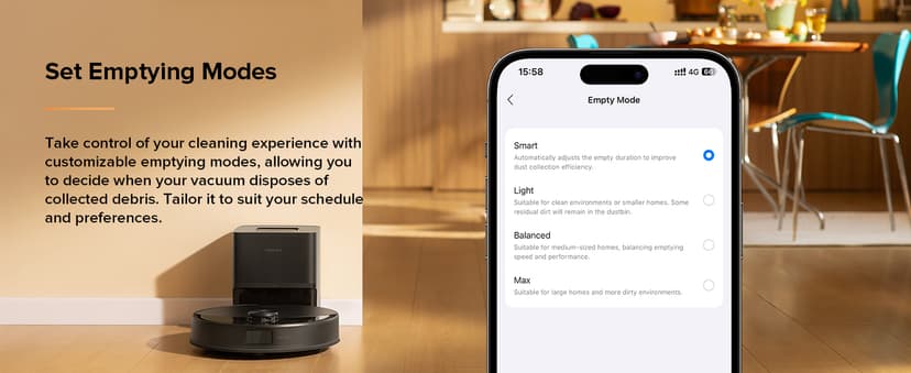 roborock Q10 S5+ Robot Vacuum and Mop, 10,000Pa Suction, Upgraded from Q8 max+, 70 Days Self-Emptying, Obstacle Avoidance, Sonic Mopping, Dual Anti-Tangle Design, Auto Mop Lifting, Ideal for Pet Hair