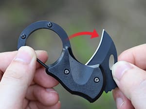 ZAVIT Gifts for Men Brother, Small Pocket Knife for Men, Christmas Stocking Stuffers, Self Defense Keychain, Box Cutter EDC Gadgets for Husband Him, Unique Gifts ldea for Camping Fishing Hiking