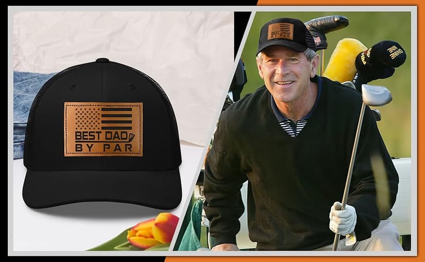 Dad Golf Gifts for Fathers Day from Daughter, Son, Kids - Golf Gifts for Men, Funny Hat for Fathers on Birthday, Xmas - Adjustable Fit, Comfortable Cotton, Perfect for Casual Wear