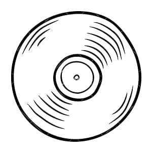 Bee! Anniversary card for Him or Her | Gift for Husband or Wife, Boyfriend or Girlfriend | Valentine's Day Card for men and women | For the Record Love Card