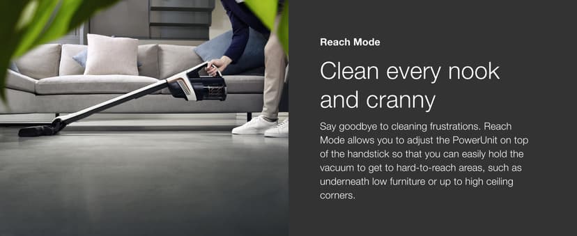 Miele Triflex HX2 Cordless Stick Vacuum Cleaner, 60 min runtime, Lotus White / Rose Gold