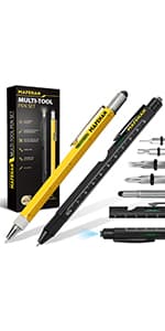 Gifts for Men Who Have Everything – MAFEHAN 9-in-1 Multitool Pen with LED Light, Cool Gadgets & Gifts for Dad, Husband, Grandpa – Christmas Gifts, Stocking Stuffers, White Elephant Ideas