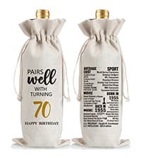 70th Birthday Gifts for Women Men, Happy 70 Year Old Birthday Gift Cutting Board for Her Him, Back In 1955 Birthday Decorations Woman Man Turning 70, 70th Cutting Board Birthday Favor