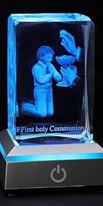 KOMI Pink Enamel Baby Wall Cross Christening Gifts Praying Girl Cross Christening and Dedication Baptismal Gifts from Godparents