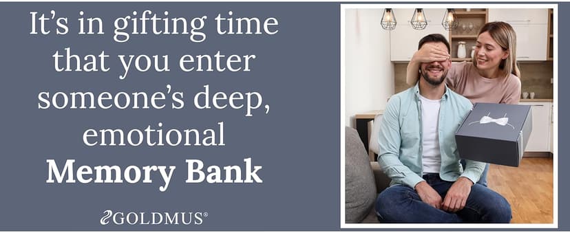 GOLDMUS Gift Basket for Men – Funny Birthday Basket for Men, Luxury Gift Box for Appreciation or Thank You, Celebration Surprise Set, Unique Mens Gift Basket Idea for Relaxation and Thoughtful Moments