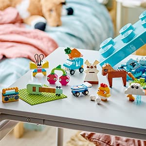 LEGO Classic Vibrant Creative Brick Box Building Blocks - Sensory & Learning Toys for Boys & Girls, Ages 4+ Years - Pretend Play Preschool Toys - Gift for Christmas - 11038