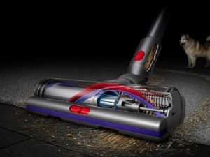Dyson V15 Detect Plus Cordless Vacuum, Illumination Reveals dust, 240AW, 3 Power Modes, Up to 60 Minutes,² Deep Cleans Hard Floors and Carpets, Detangles pet Hair, Converts to Handheld