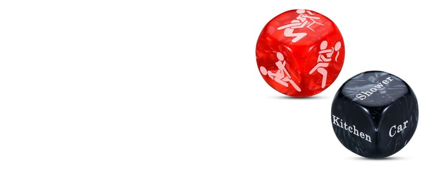 Anniversary Steel Gifts for Him Her Date Night Dice Gift for Boyfriend Girlfriend Wife Husband Couple Women Men Food Dice Decider Sweetest Day Birthday Wedding Valentines Christmas White Elephant