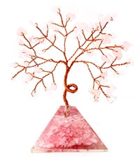 Crystal Tree of Life 7 Chakra Healing Crystal Trees for Home Decor, Office Desk Decor, Boho Decor, Handmade Bonsai Trees for Positive Energy, Money, Good Luck Birthday Gifts for Women, Mom