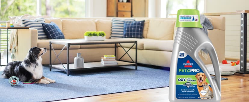 BISSELL TurboClean, Upright Carpet Cleaner, Pro Max Clean & Protect + Oxy Urine Eliminator Formula Included, 3952