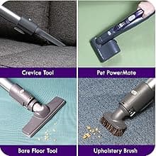 Kenmore 600 Series Pet Friendly Lightweight Bagged Canister Vacuum with Pet PowerMate, Pop-N-Go Brush, 2 Motors, HEPA Filter, Aluminum Telescoping Wand, Retractable Cord and 4 Cleaning Tools, Purple