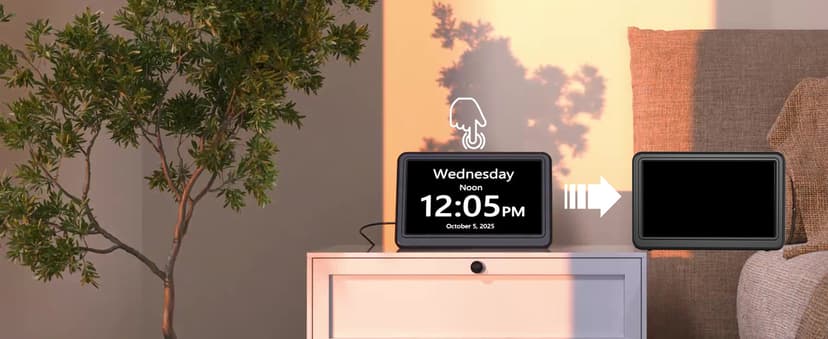 Clock with Day and Date for Elderly, 7" Large Display Digital Calendar Day Clock with 20 Custom Alarms and Medicine Reminders, 12 Display Modes, Dimmable Dementia Alzheimers Clocks for Seniors