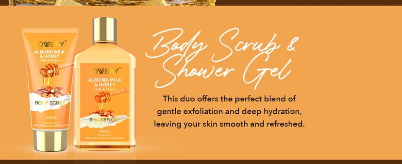 Gifts for Women Gift Basket for Women - 10 Pc Almond Milk & Honey Beauty & Personal Care Set - Home Bath Pampering Package for Relaxing - Spa Self Care Kit - Thank You, Birthday, Mom, Anniversary Gift