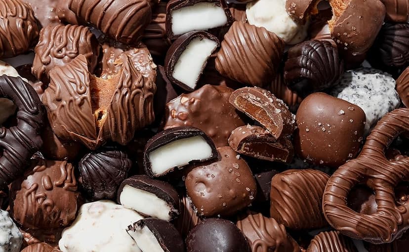 Chocolate Gift Basket - Chocolate Gift Box, Gourmet Food Gifts Prime - Assorted Treat Tray Tin for Men and Women- Kosher Hannukah Gift- Bonnie and Pop