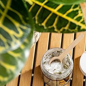 Christmas Gifts for Women Who Have Everything, Epsom Bath Salts Gift Basket Set, Relaxing Self Care Salt W/Essential Oil, Gifts for Mom, Lavender, Eucalyptus, Lemon, Coconut, Tea Tree, Honey Almond