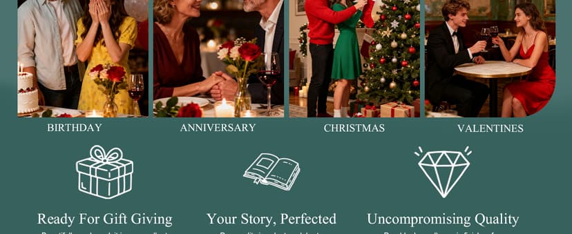 Iefil Christmas Gifts for Women Wife - 925 Sterling Silver Birthstone Necklace for Women, Anniversary Birthday Gifts for Wife Girlfriend Mom