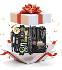 Gifts for Men Fidget Pen, Stocking Stuffers for Teens, White Elephant Gifts for Adults, Anniversary Birthday Gift for Men Him Husband Teenage Boy Brother, Mens Gift for Christmas Multifunction Pen