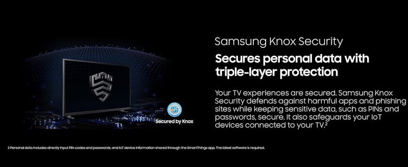 Samsung 50-Inch Class Crystal UHD U8000F 4K Smart TV (2025 Model) Endless Free Content, Crystal Processor 4K, MetalStream Design, Knox Security, Alexa Built-in