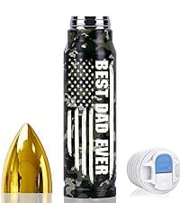 Gifts for Dad from Daughter Wife 17oz Stainless Steel Bullet Tumbler, Coffee Mug Birthday Gifts for Men Grandpa on Christmas Anniversary Valentines Fathers Day Stocking Stuffers for Men