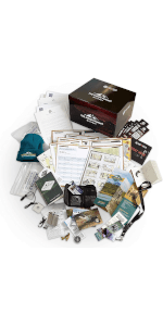 Hunt A Killer: Death At The Dive Bar, Solve a Murder at Old Scratch Tavern, Immersive Murder Mystery Game, Play Detective in Unsolved Mysteries, Great Gift For True Crime Fans, Designed for Ages 14+