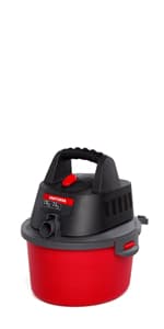 CRAFTSMAN CMXEVBE17155 10 Gallon 6.0 Peak HP Stainless Steel Wet Dry Vac, Portable Shop Vacuum Wet and Dry with Filter, Hose and Attachments for Home and Garage Use