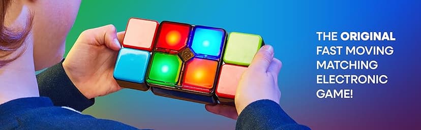 Flipslide Game - Electronic Handheld Game | Addictive Multiplayer Puzzle Game of Skill | Flip, Slide & Match Colors to Beat the Clock | 4 Thrilling Game Modes | Ages 8+ | Includes Batteries