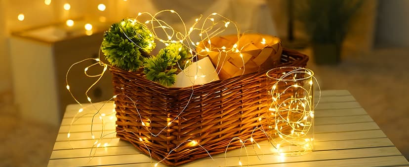 Brightown 12 Pack LED Fairy Lights Battery Operated String Lights - 7ft 20LED Waterproof Silver Wire Firefly Starry Moon Lights for DIY Crafts Wedding Table Centerpieces Party Bedroom Christmas