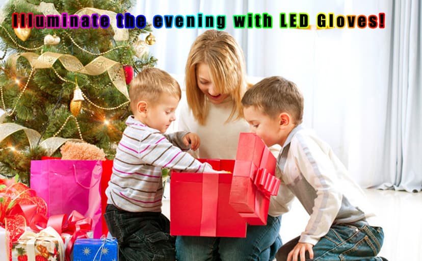 Toys for Ages 8-13 LED Gloves Toys for Boys Age 8-10 Light Up Gloves, Light Up for Kids Birthday Easter Gift Cool Fun Toys for 8-13 Year Old